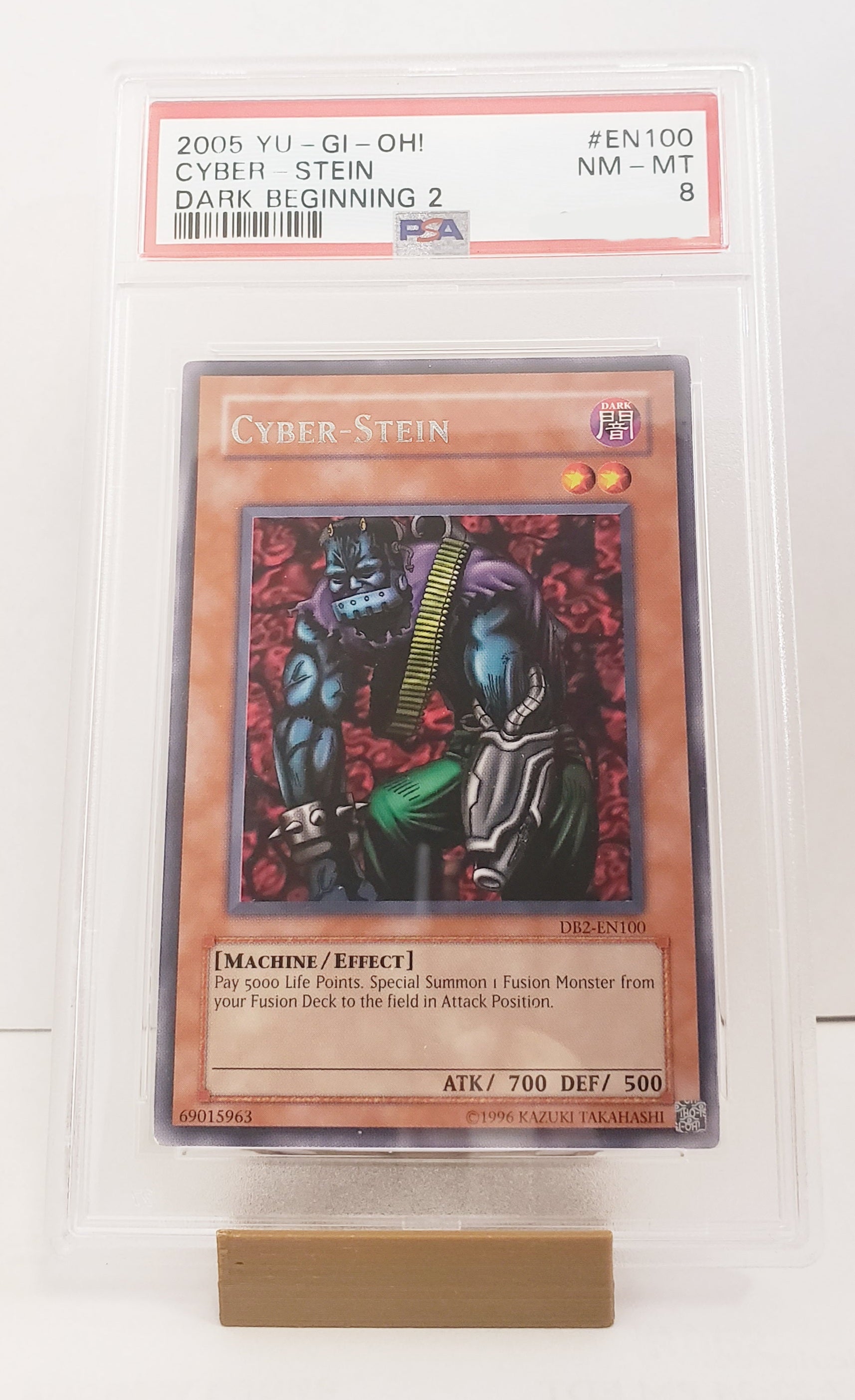 Cyber-Stein (DB2-EN100) PSA 8 Graded Gold Cyber-Stein (DB2-EN100) PSA 8 Graded Gold