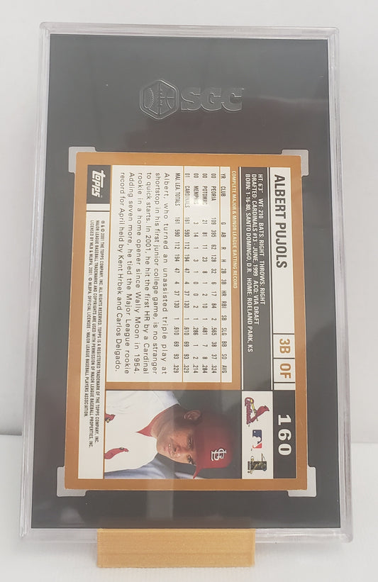 #160 Albert Pujols SGC 7