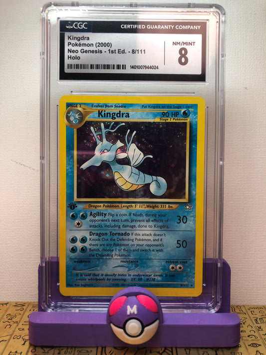 Kingdra Neo Genesis 1st Edition CGC 8