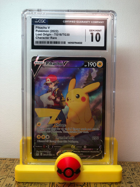 Pikachu V #TG16/TG30 Full Art CGC 10