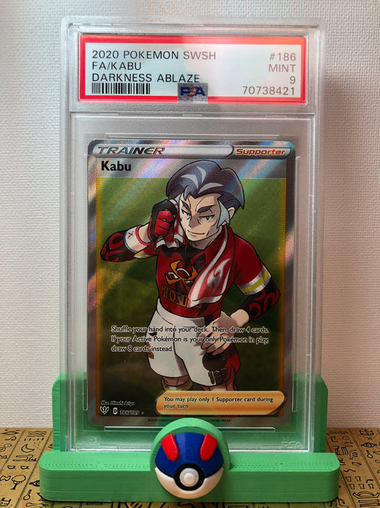 Kabu Full Art Trainer #186/189 PSA 9