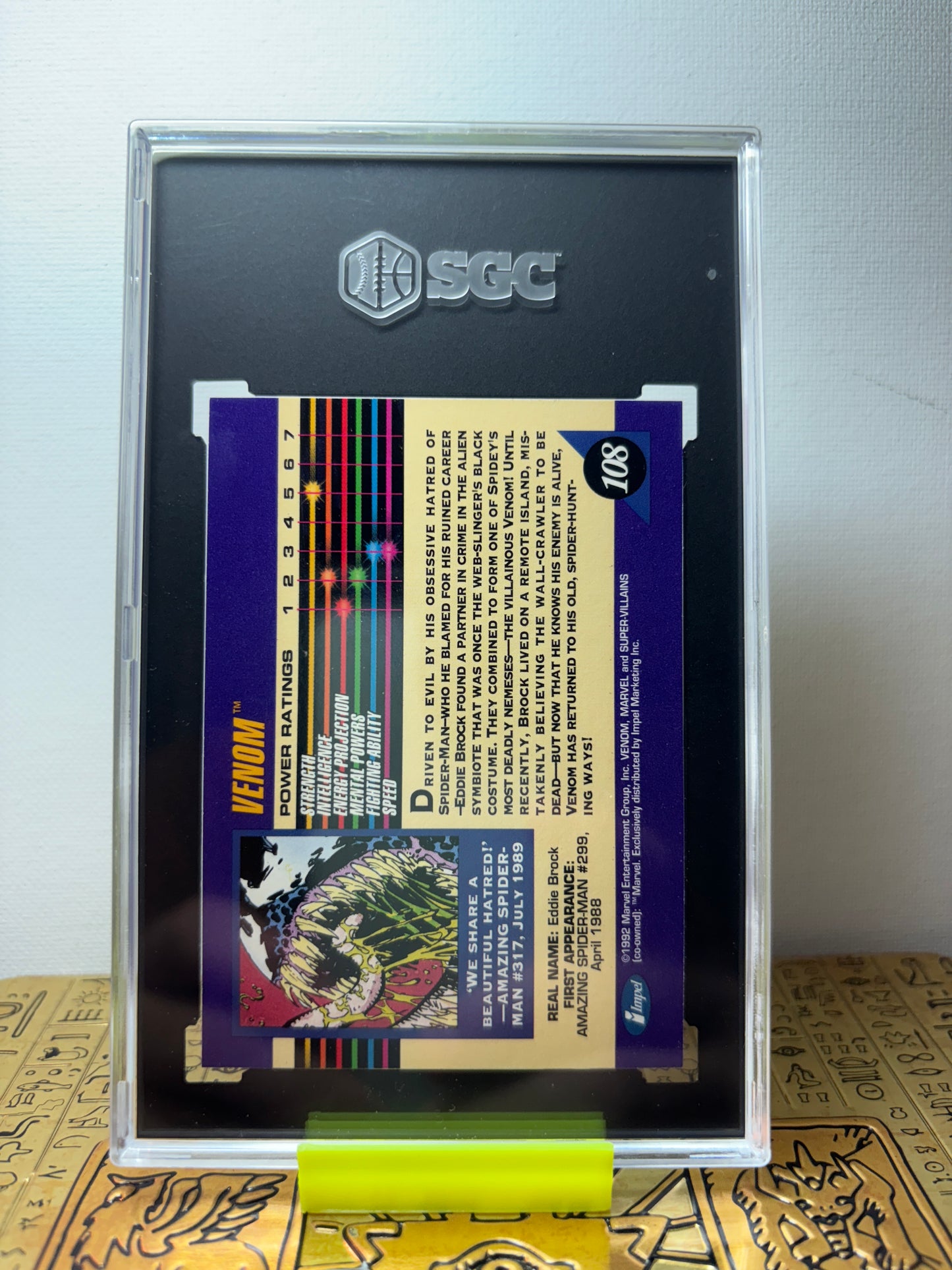 SGC 9.5 Venom 1992 Impel (4517683)