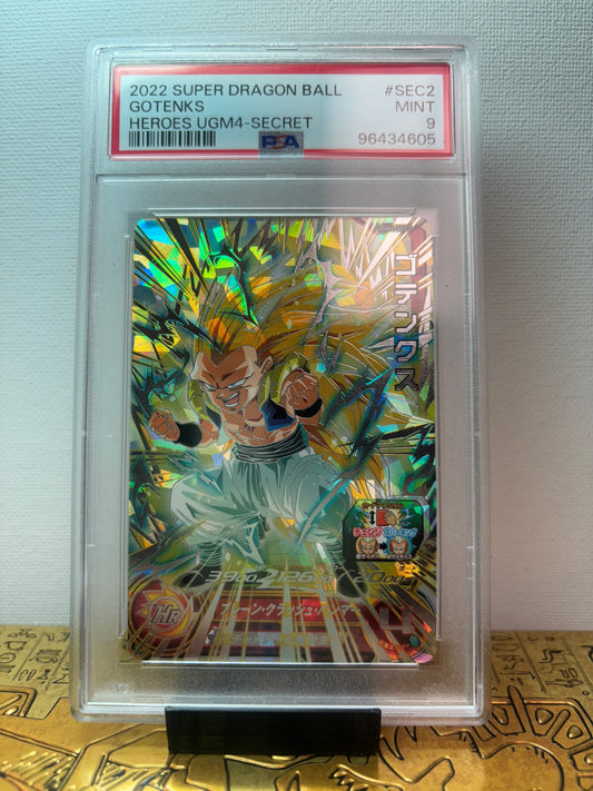 Gotenks Super Dragon Ball Heroes Japan 2022 PSA 9