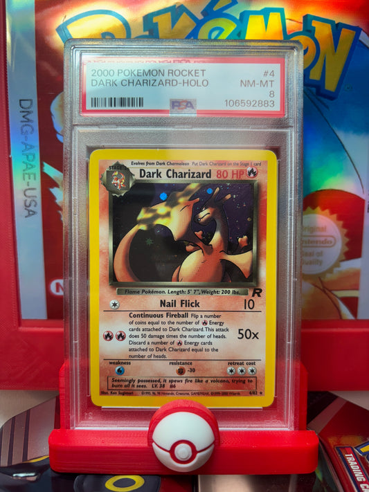 Dark Charizard #4/82 Holo Unlimited PSA 8