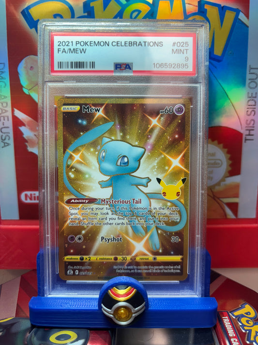 Mew Celebrations Shiny PSA 9