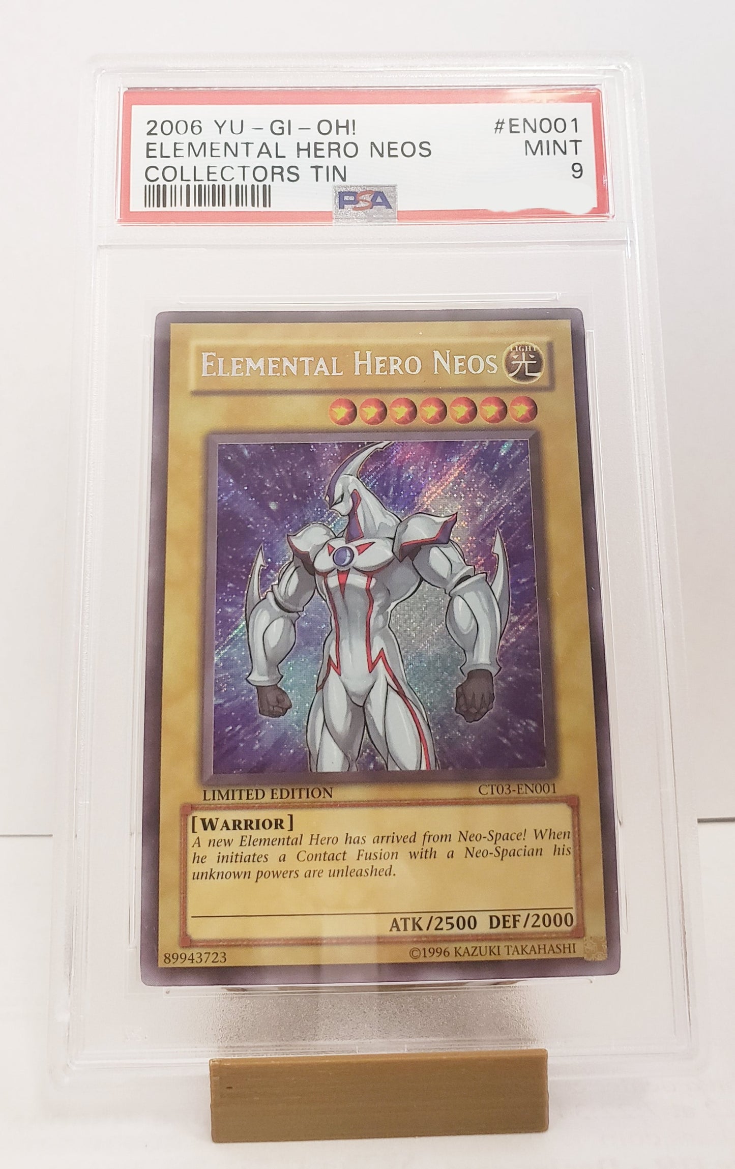 Elemental Hero Neos (CT03-EN001) PSA 9 Limited