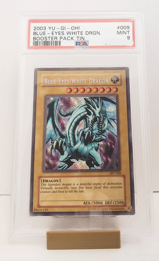 Blue-Eyes White Dragon (BPT-009) PSA 9
