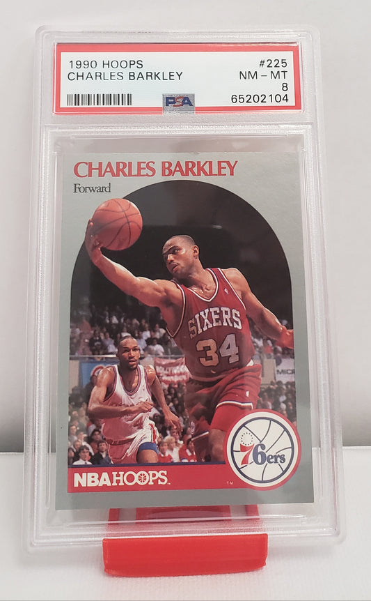 Chris Barkley #225 NBA HOOPS PSA 8